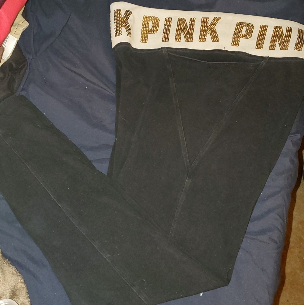 Pink VS leggings
